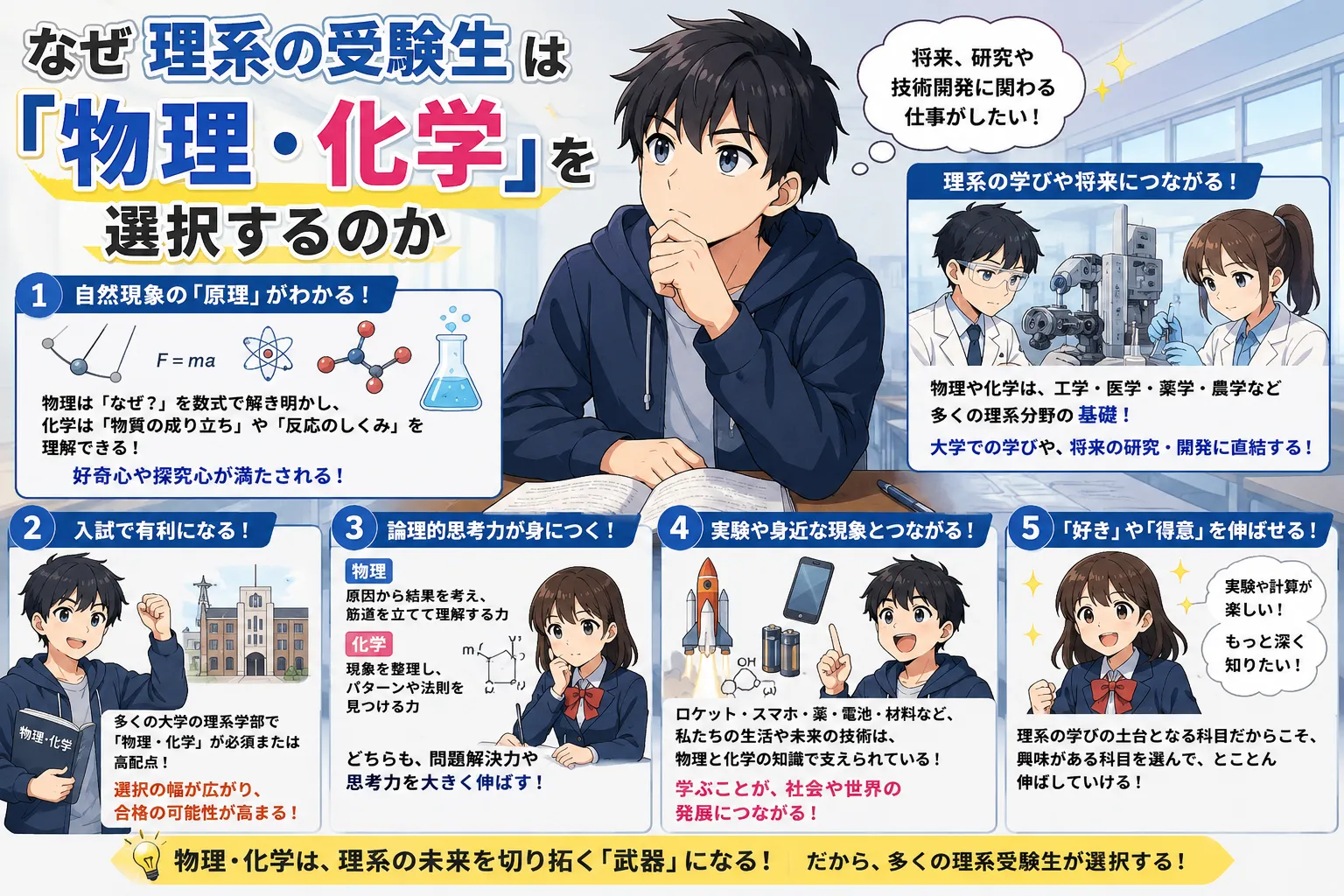 理系の選択⑥