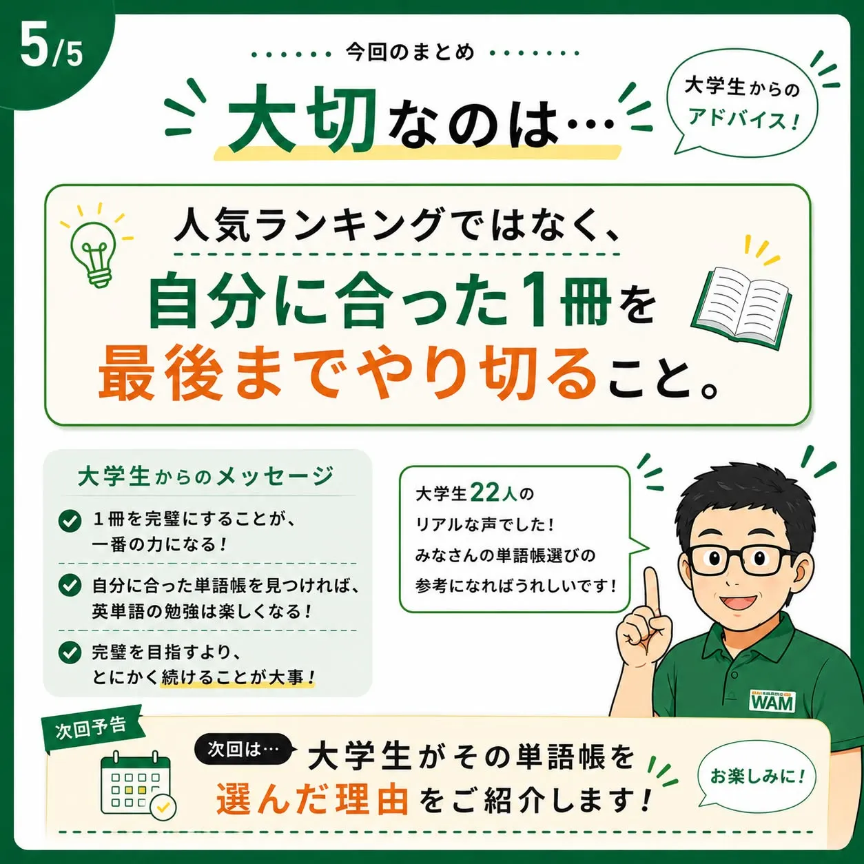 大学生22人に、受験で使っていた英単語帳を聞いてみました📚